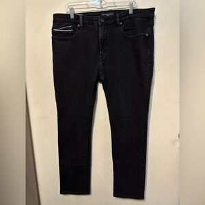 Cult of individuality Black Distressed Rocker‎ Slim Jeans Men's 38 X 33